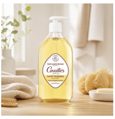 Cavaillès Huile Lavante Dermato Haute Tolérance Peaux à Tendance Atopique 500 ml