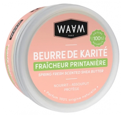 Waam Beurre de Karité Fraîcheur Printanière Corps et Cheveux 100 g