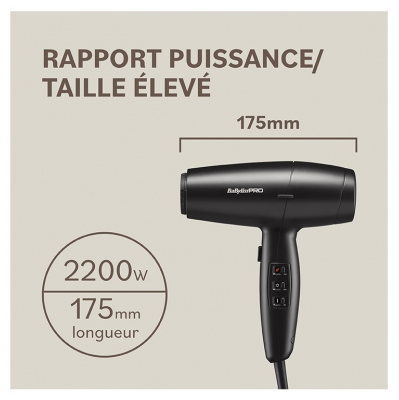 BaBylissPRO Sèche-Cheveux Lupia