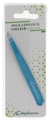 Estipharm Pince à Épiler XL Mors Biais Couleur