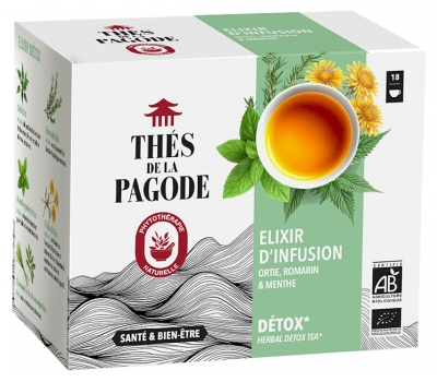 Thés de la Pagode Infusion Détox du Levant 18 Infusettes