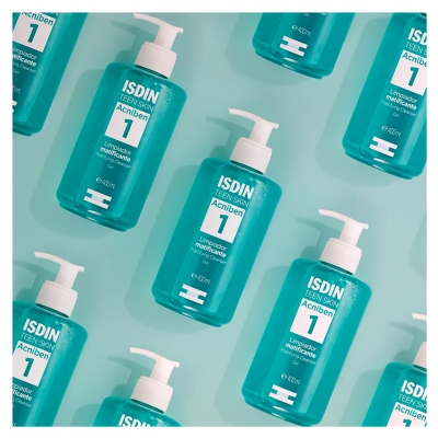 Isdin Acniben 1 Gel Nettoyant et Matifiant 400 ML