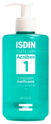 Isdin Acniben 1 Gel Nettoyant et Matifiant 400 ML