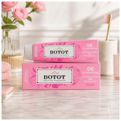Botot Pâte Dentifrice Parfumée Le Passionné Rose 25 ml