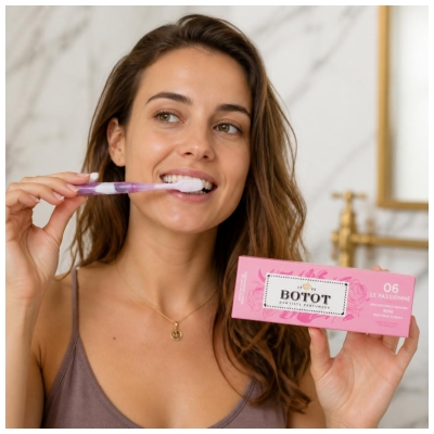 Botot Pâte Dentifrice Parfumée Le Passionné Rose 25 ml