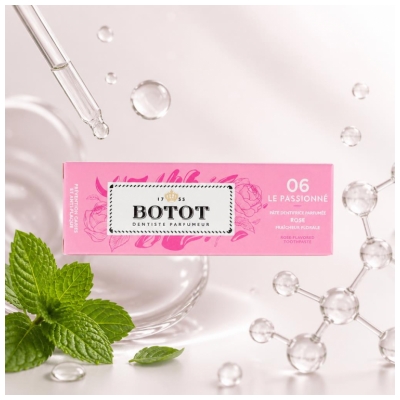 Botot Pâte Dentifrice Parfumée Le Passionné Rose 25 ml
