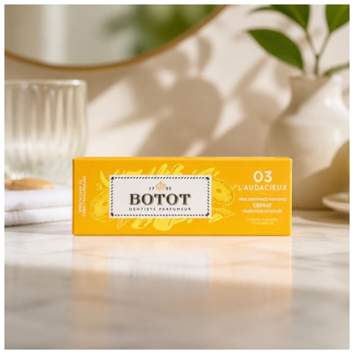 Botot Pâte Dentifrice Parfumée L'Audacieux Cédrat 25 ml