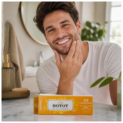 Botot Pâte Dentifrice Parfumée L'Audacieux Cédrat 25 ml