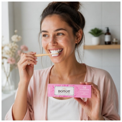 Botot Pâte Dentifrice Parfumée Le Passionné Rose 75 ml