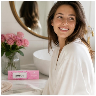 Botot Pâte Dentifrice Parfumée Le Passionné Rose 75 ml