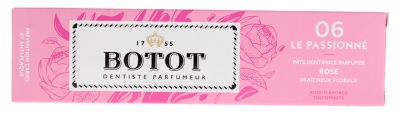 Botot Pâte Dentifrice Parfumée Le Passionné Rose 75 ml