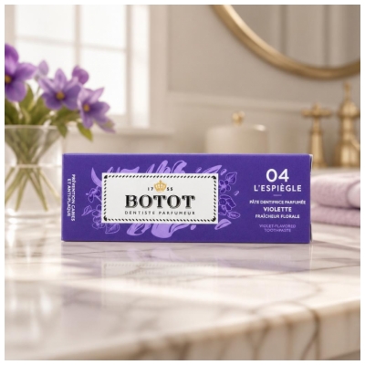 Botot Pâte Dentifrice L'Espiègle Parfumée Violette 25 ml