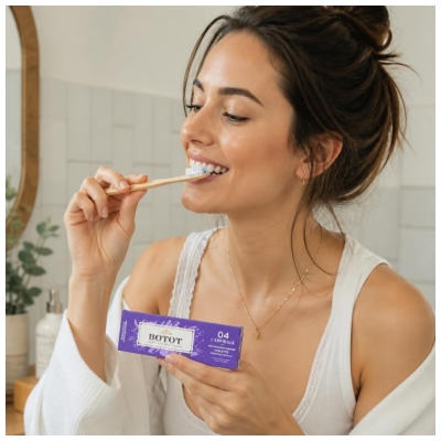 Botot Pâte Dentifrice L'Espiègle Parfumée Violette 25 ml
