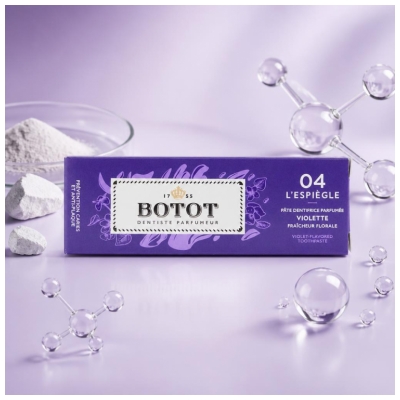 Botot Pâte Dentifrice L'Espiègle Parfumée Violette 25 ml