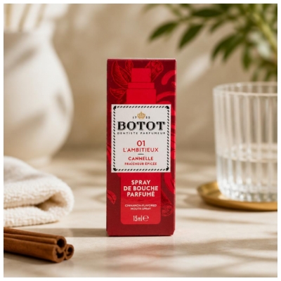 Botot Spray de Bouche Parfumé L'Ambitieux Cannelle 15 ml