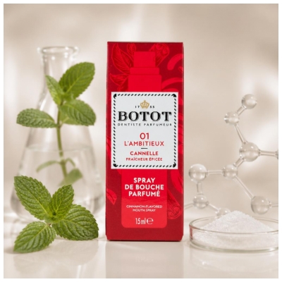 Botot Spray de Bouche Parfumé L'Ambitieux Cannelle 15 ml