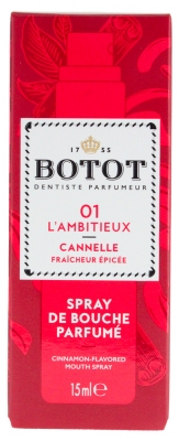 Botot Spray de Bouche Parfumé L'Ambitieux Cannelle 15 ml