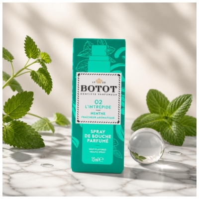 Botot Spray de Bouche Parfumé L'Intrépide Menthe 15 ml