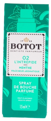 Botot Spray de Bouche Parfumé L'Intrépide Menthe 15 ml