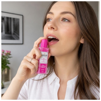 Botot Spray de Bouche Parfumé Le Passionné Rose 15 ml