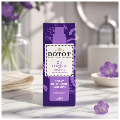 Botot Spray de Bouche Parfumé L'Espiègle Violette 15 ml