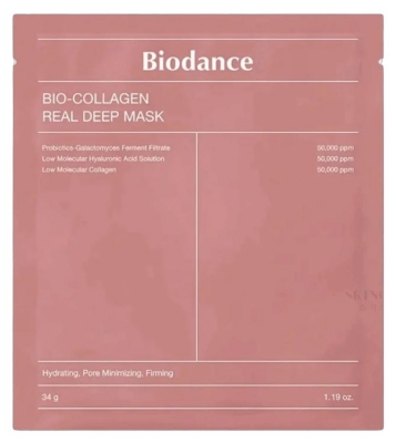 Biodance Bio Collagen Real Deep Masque Visage 34 g