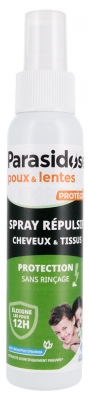Parasidose Poux-Lentes Spray Répulsif Tissus & Cheveux 100 ml