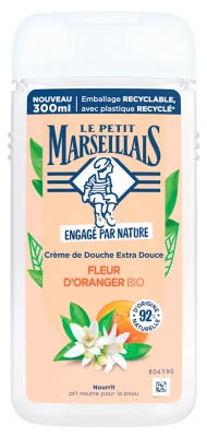 Le Petit Marseillais Crème de Douche Extra Douce à la Fleur d'Oranger Bio 300 ML