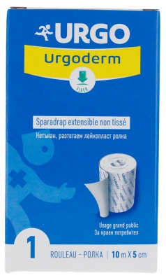 Urgo Sparadrap Non Tissé Extensible 10 m X 5 cm