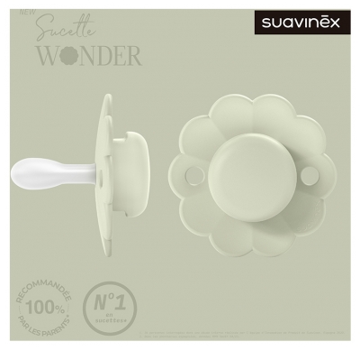 Suavinex Sucette Réversible SX Pro 0-6 Mois - Modèle : Vert d'eau