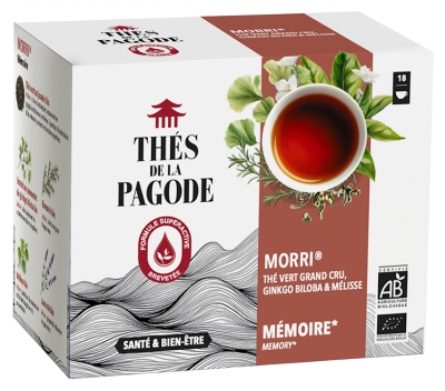 Thés de la Pagode Thé Morri Bio 18 Sachets