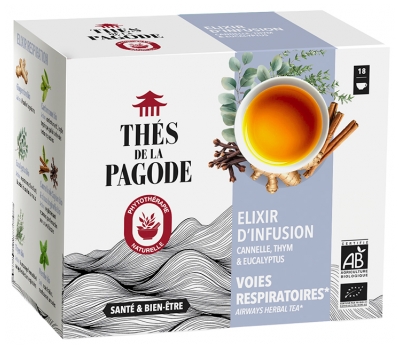 Thés de la Pagode Infusion Respiration Zen 18 Infusettes