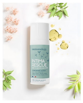 Womanology Huile Gélifiée 4en1 Vulve + Périnée Intime Rescue 50 ml