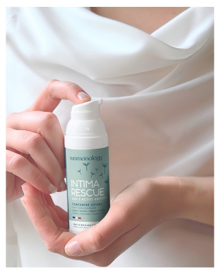 Womanology Huile Gélifiée 4en1 Vulve + Périnée Intime Rescue 50 ml