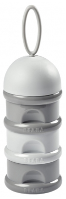 Béaba Doseuse de Lait Boîte Empilable - Couleur : Gris