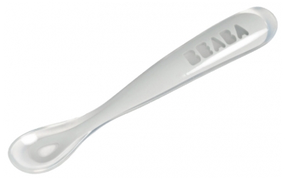 Béaba Cuillère 1Er Âge Silicone Windy - Couleur : Gris