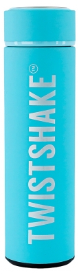 Twistshake Bouteille Chaude ou Froide 420 ml - Couleur : Bleu Pastel