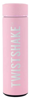 Twistshake Bouteille Chaude ou Froide 420 ml - Couleur : Rose Pastel