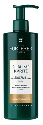 René Furterer Sublime Karité Shampoing Disciplinant Hydratant Cheveux Secs et Très Secs 500 ml