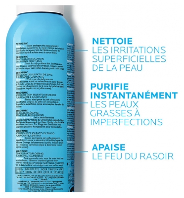 La Roche-Posay Serozinc Soluté de Sulfate de Zinc 150 ml