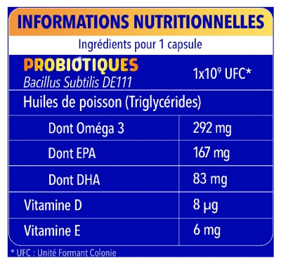Bion 3 Multi & Oméga 3 30 Capsules + 30 Comprimés