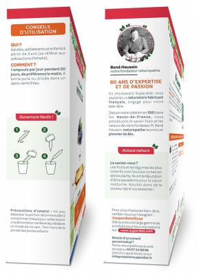 Superdiet Myrtille Bio 20 Ampoules de 10 ml