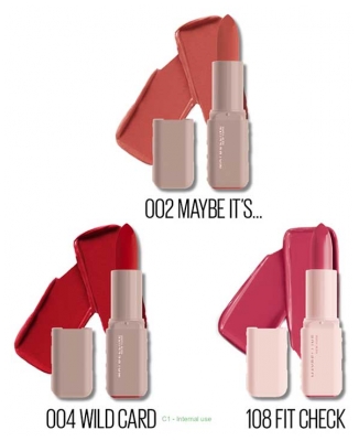 Maybelline New York Maybe It's Sérum Rouge à Lèvres Coffret Trio