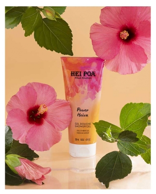 Hei Poa Power Heiva Gel Douche à l'Eau d'Hibiscus 200 ml