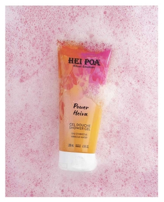 Hei Poa Power Heiva Gel Douche à l'Eau d'Hibiscus 200 ml