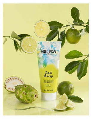 Hei Poa Tupai Energy Gel Douche à l'Eau de Noni 200 ml