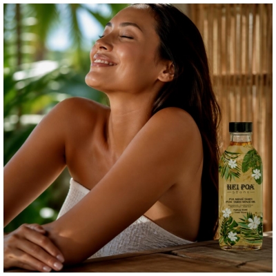Hei Poa Pur Monoï Tahiti AO Parfum Tiaré Multiusages 100 ml