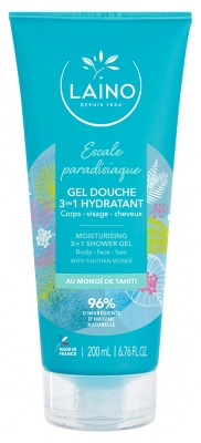 Laino Escale Paradisiaque Gel douche 3en1 Monoï de Tahiti 200 ml
