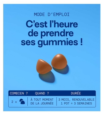 Mium Lab Énergie Sans Sucres Plantes et Vitamines 42 Gummies
