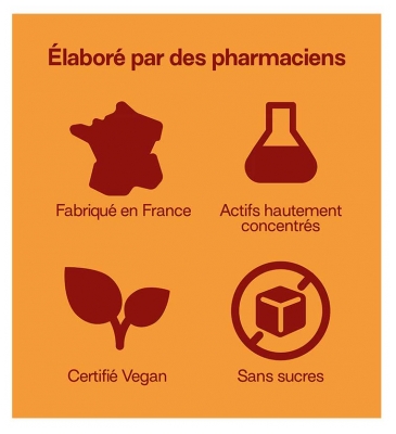 Mium Lab Magnésium Sans Sucres Magnésium et Vitamine 42 Gummies